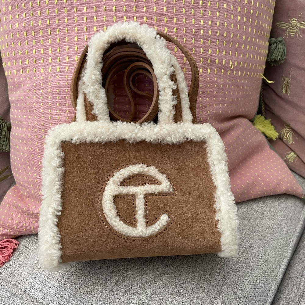 BNWT Ugg x Telfar small chestnut shopper